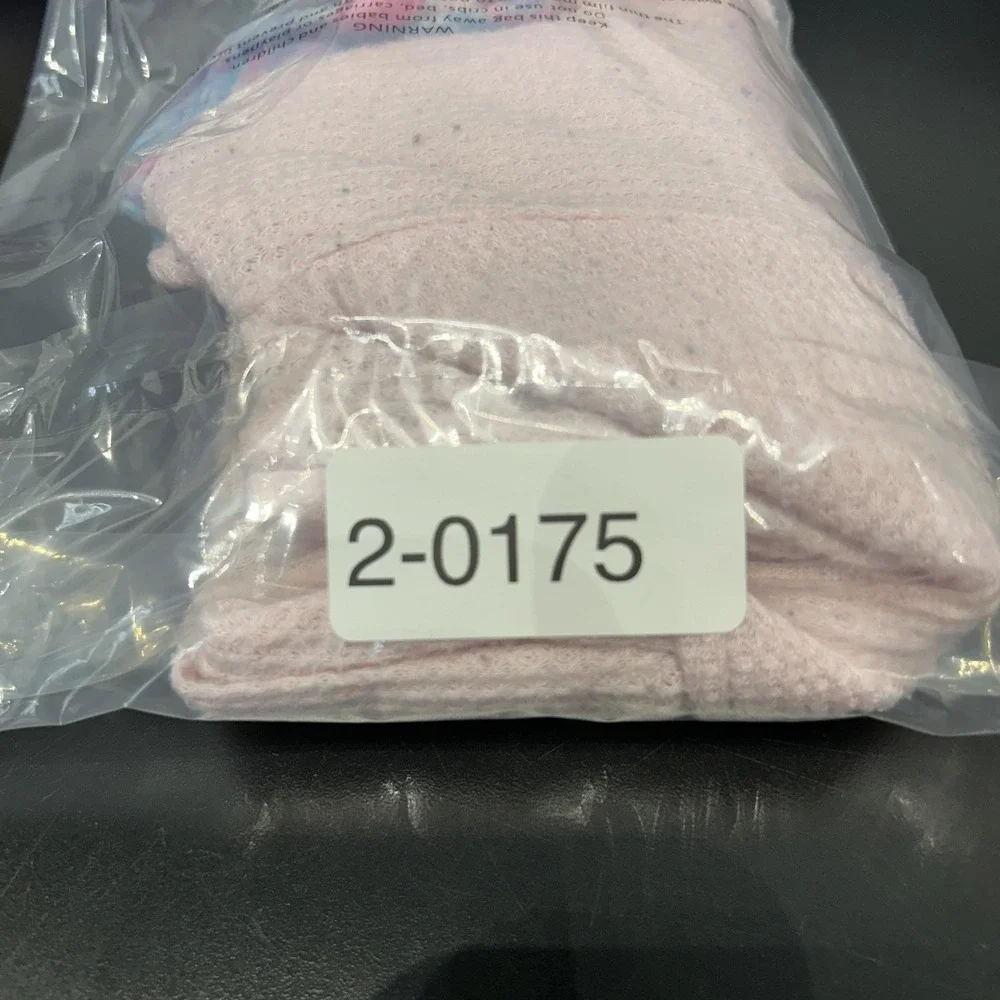 Expressions‎ Shirt Girls 10 Pink Waffle Knit Thermal Long Sleeve Sleep Top